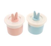 OFFIGAM Schiuma Per Il Lavaggio Del Viso Portatile Con Orecchie Da Coniglio Facile Da Usare Per Shampoo in Crema Design Delicato Sulla Pelle