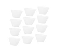 OFFIGAM Set 20 Pezzi Tazze per Mescolare Resina in Silicone Bianco per Lavori di Colla e Getto Funzione Antimacchia per Creazione Gioielli e Artigianato Epoxy