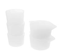 OFFIGAM Set 5 Pezzi Stampi in Silicone per Miscelazione Colori Due, Tre Griglie, Design Professionale per Pittura e Creazioni DIY