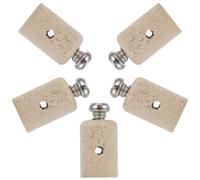 OFFIGAM Set 5pezzi Accessori per Pianoforte Verticale Pulsanti Damper in Metallo e Legno per Migliorare Qualità Suono e Facilità di Installazione in Manutenzione e Riparazione