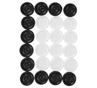 OFFIGAM Set di Componenti in Plastica per Giochi da Tavolo Scacchiera e Dama, Accessori Leggeri e Facili da Trasportare, Ricambio per Giocare a Scacchiera e Backgammon