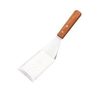 OFFIGAM Spatola Acciaio con in per Pancake e Steak da Cucina Resistente e Funzionale Utensile da Forno per Dolci e Pizza