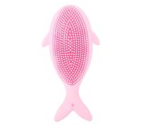 OFFIGAM Spazzola da Bagnetto per Ragazzo Ragazza a Forma di Balena in Silicone Rosa Tocco Confortevole e Massaggio la Circolazione Sanguigna per Massaggi e Piscina per Ragazzo Ragazza