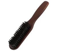 OFFIGAM Spazzola per Barba Uomo in Legno Leggera e Multifunzionale Setole di Cinghiale per Styling e Cura del Baffo per Viaggi e Uso Quotidiano