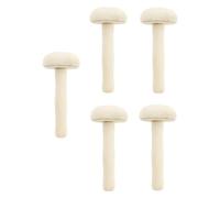 OFFIGAM Strumenti per Rullo in Legno Beige, Facili da Usare e Comodi Set 5 per Tecniche di Pittura e Artigianale