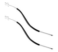 OFFIGAM Strumento per e 2 in Metallo Argento per Montaggio e Rimozione del Ponticello Design Semplice per Liutai e Musicisti