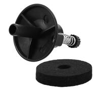 OFFIGAM Supporto Per Piatti Per Batteria Cuscinetto in e Base in Plastica Parti Ricambio Per Accessori Per Batteria Stabilizzatore Per Piatti Portatile