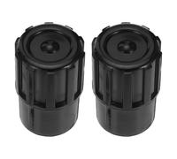 OFFIGAM Tappi per Sassofono Contralto in Plastica Nero 2 Pezzi Superficie Liscia e Design Unico per Protezione Sicura del Sax