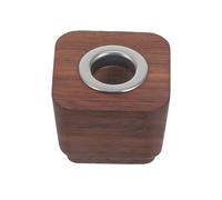OFFIGAM Tappo Quadrato in Legno di Noce per Diffusore di Aromi, Copertura Resistente per Bottiglie, Sicurezza Migliorata e Mantenimento della Freschezza per Case e Uffici