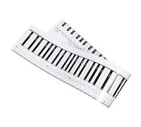 OFFIGAM Tastiera per Pianoforte Guida Pratica per Principianti Materiale Facile da Conservare e Arrotolare per Insegnamento e Pratica Musicale