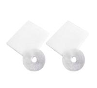 OFFIGAM Zanzariera con Striscia Adesiva Hook And Loop per Finestra Bianca in Nylon 1,5x2m per Protezione da Vespe e Ragni con Buona Traspirabilità