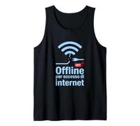Offline per Eccesso di Internet - Detox Digitale Canotta