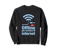 Offline per Eccesso di Internet - Detox Digitale Felpa