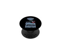 Offline per Eccesso di Internet - Detox Digitale PopSockets PopGrip Adesivo