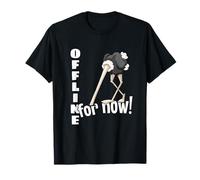 Offline per Ora | Uccello di Struzzo con la Testa nella Maglietta