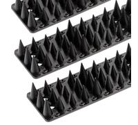 OFFO Dissuasori Piccioni, Spuntoni per Piccioni 3,0m,Piccioni Dissuasori Balcone,Dissuasore per Piccioni per Balconi, Tetti, Finestre e Recinzioni, Nero