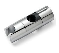 OFFO Supporto Soffione Doccia,19-25 mm Supporto Doccetta con Gancio regolabile Grande Diametro, porta doccino per doccia, Cromo