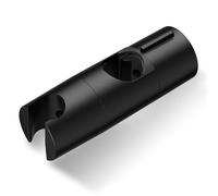 OFFO Supporto Soffione Doccia,19-25 mm Supporto Doccetta con Gancio regolabile Grande Diametro, porta doccino per doccia,Nero