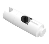 OFFO Supporto Soffione Doccia,19-25 mm Supporto Doccetta con Gancio regolabile,porta doccino per doccia, Con gancio tondo,Bianco