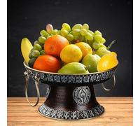 Offrire ciotola vassoio di frutta buddista decorativo per le offerte rituali