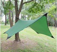 OffRoad Tarp Pro Hex Fly XL 3,4 x 3,4 m Verde oliva grün