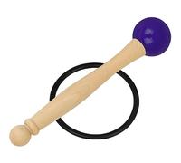 OFFSCH 1 Set Di Bacchette Per Ciotole Di Cristallo Bacchette Di Legno Con Anello Di Gomma Accessorio Per Musica Tibetana