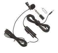 OFFSCH 1 Set Microfono Lavalier Microfono Per Karaok Piccolo Microfono Mini Microfono Videomicrofono Microfono Del Computer Microfono Sostitutivo Microfono Dello Smartphone Spugna Black