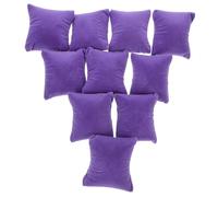 OFFSCH 10 Pezzi Cuscino Per Orologio Da Polso in Cuscino Per Bracciale Da Polso Piccolo Espositore Per Gioielli Adatto Per Scatola Per Orologi Supporto Per Braccialetti Viola