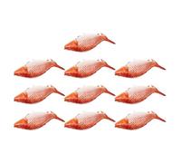 OFFSCH 10 Pezzi Palloncini Pesce in Alluminio Forma di Carpa Cartoon Decorazioni Festa Pesca e Tema Oceano Facili da Gonfiare e Resistenti per Compleanni e Shower Tema Mare