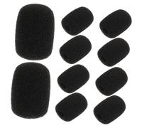 OFFSCH 10pezzi Copertura in Schiuma Per Microfono Filtro Anti-pop Per Microfono Compatibile Con Vimoto Vs Vs Cappuccio Protettivo Leggero e Comodo Per Bavero e Lavalier