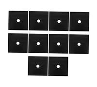 OFFSCH 10pezzi Coperture Protettive Per Bruciatori Gas Da Cucina Da Ptfe e Riutilizzabile Compatibile Con La Maggior Dei Piani Cottura Gas