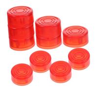OFFSCH 10pezzi Copri-piedino Per Effetti Per Chitarra Di Tappi Per Chiodi in Plastica Accessori Per Chitarra Copertura Di Protezione Per Piedini Di Controllo Per