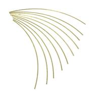 OFFSCH 10pezzi Fret Wire Per Chitarra Ottone Strumenti Di Sostituzione Per Chitarra Fret Wires Per Elettrica e Acustica Facile Installazione e