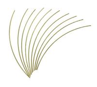 OFFSCH 10pezzi Fret Wires Ottone Per Chitarra Ricambi Per Chitarra e Elettrica Strumenti Per Liutai Facili Da Installare Accessori Per Fretboard