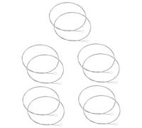 OFFSCH 10pezzi Stringa Acciaio Per Dulcimer Accessori Di Ricambio Per Strumenti Musicali Corde Resistenti e Durature Per Sostituzione e Riparazione Di Dulcimer