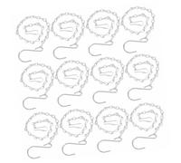 OFFSCH 12 Pezzi Catena per Lampada A Sospensione per Vasi di Fiori per Piante Blumentopfhaken Catena per Fioriera Sospesa