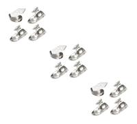 OFFSCH 12 Pz plettro per chitarra plettro per ukulele plettri per chitarra acustica plettri chitarra plettro chitarra plettri per banjo plettro con il pollice Acciaio inossidabile Silver