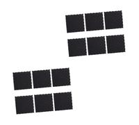 OFFSCH 12pezzi Acustici Fonoassorbenti Per Insonorizzazione Design Riduzione Per Stanze Piccole e Facile Installazione e Rimozione Assorbimento Del