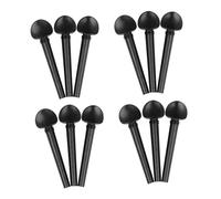 OFFSCH 12pezzi Piroli Accordatura in Ebano Per Oud Accessori Sostituzione Resistenti Per Strumenti Musicali