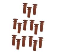 OFFSCH 15 Pz pulsante coda di violino puntale del violino tappi di coda per violino accessori violino musicista piroli del ponte di violino puntale di ricambio per violino Giuggiola