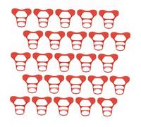 OFFSCH 150pezzi Occhiali Antibecco Per Anatre e Pollame Maschere Per Occhi Regolabili e Riutilizzabili Protezione Contro Becco e Danni Attrezzatura Per Allevamento Di Anatre e Oche