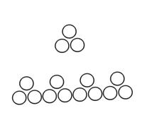 OFFSCH 15pezzi Cuscinetto Gomma Per Ciotola Musicale Cristallo Accessorio Per Strumenti Buddisti Leggero e Portatile Stabilità Eccellente Per Meditazione e Relax