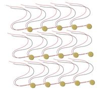 OFFSCH 15pezzi Pickup Piezoelettrico Disco per Chitarra Acustica Trasduttore Piezoelettrico Accessori per Chitarra Microfono Contatto Dischi per Amplificatori