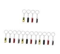 OFFSCH 16pezzi Metal Harmonica Keychain Portachiavi Leggero e Resistente Ciondolo Per Borsa e Zaino Decorazione Creativa Per Chiavi e Accessori