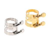 OFFSCH 1paio Clip Premium Per Ance Sax e Flat Da Accessori Per Saxofonisti Pratico e Leggero Per Musicisti Professionisti