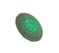 OFFSCH 1pezzi Cuscino Per Ciotola Sonora Tappetino Buddha Accessorio Religioso Per Yoga e Meditazione Verde Decorativo