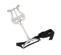 OFFSCH 1pezzi Euphonium Music Stand Portatile Argento Per Spartiti Leggero e Pratico Per Pratiche