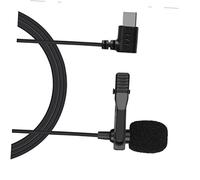 OFFSCH 1pezzi Microfono Lavalier Condensatore Tipo c Con Clip Cavo Microfono Portatile Per Registrazione Smartphone Riduzione Rumore Adatto Per Streaming Live e Interviste