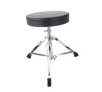 OFFSCH 1pezzi Sgabello Per Batteria Regolabile Sgabello Da Percussione Con Personalizzabile Per Casa e Studio Nero