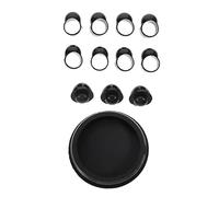 OFFSCH 1set Accessori Per Tamburo Vuoto Coperture Posteriori Radio e Tappini Per Dito Copertura Posteriore Compatibile Con Tutti Tamburi Vuoto Per Principianti e Appassionati Di